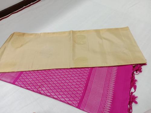 SOFT SILK SAREE WITH BLOUSE